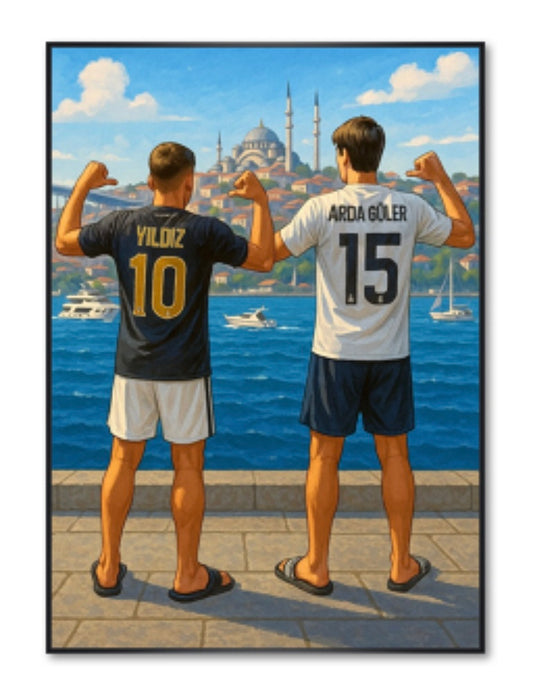 Arda Güler + Kenan Yildiz in Istanbul